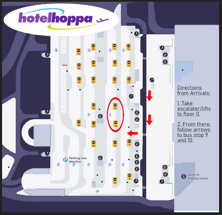 h9 hotel hoppa bus heathrow